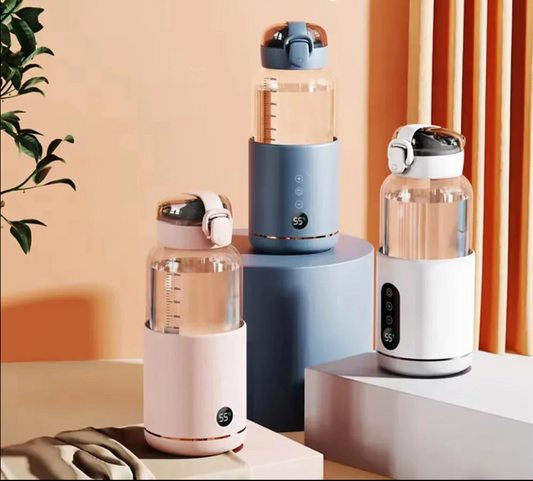 Chauffe-Biberon Sans Fil 300ML – Voyagez L'esprit Léger Avec Bébé !